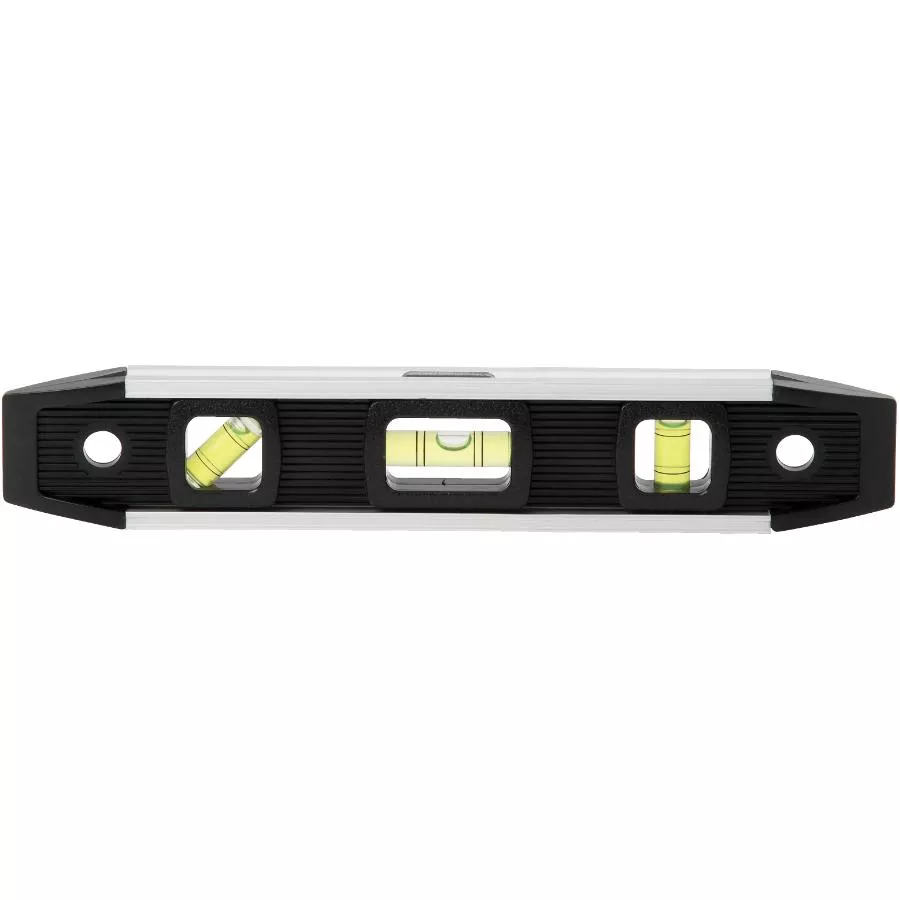 9" Black Magnetic Torpedo Level