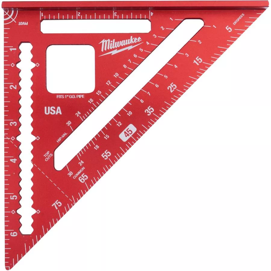 7" Aluminum Rafter Square