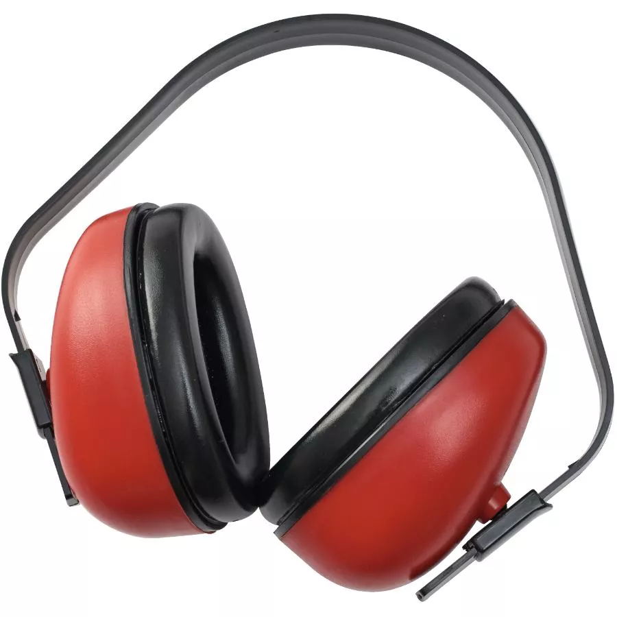NRR23 Lightweight Earmuffs - Red