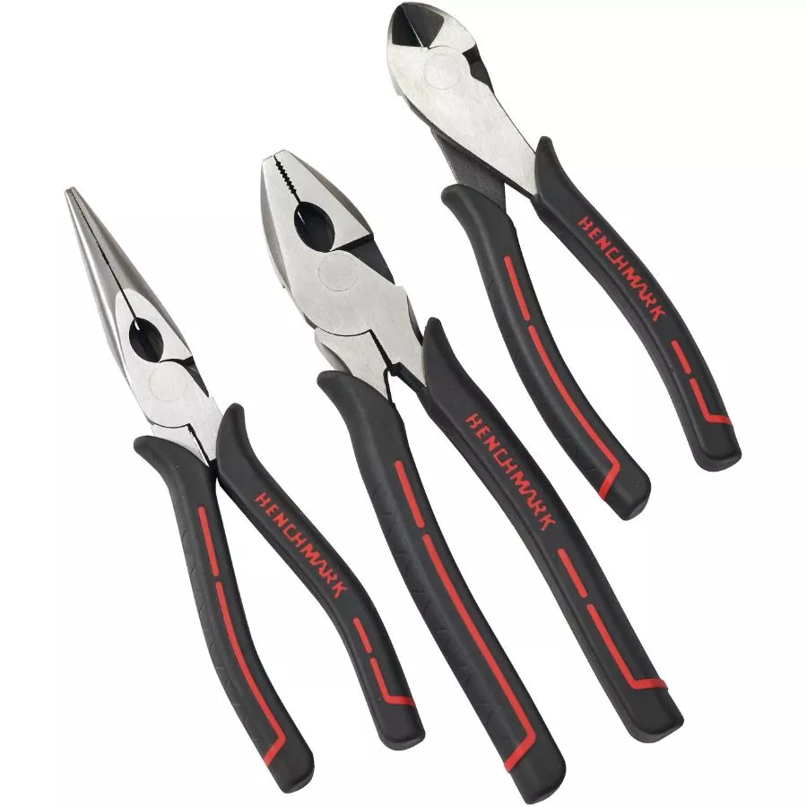 3 Piece High Leverage Pliers Set