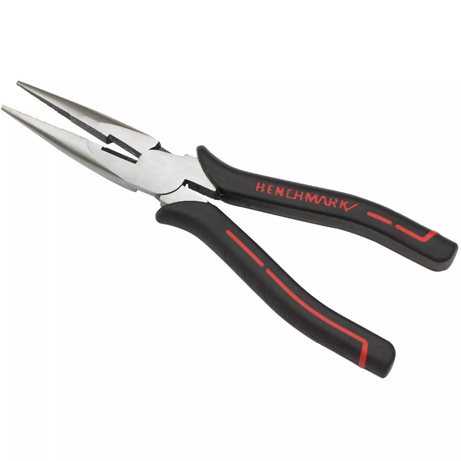 8" High Leverage Long Nose Pliers