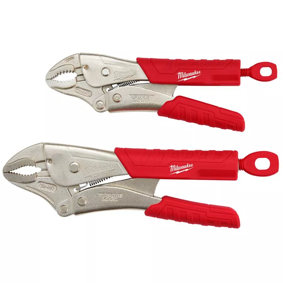 Pro Curved Jaw Locking Pliers Set - 2 Piece