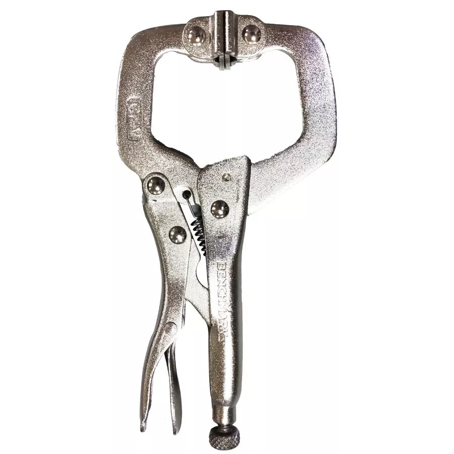 6" Locking C-Clamp, with Swivel Pads