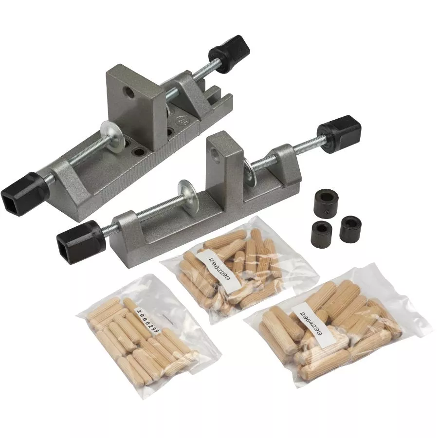 Wolfcraft Professional Dowel Jig Set 66 Pieces Miller's Home