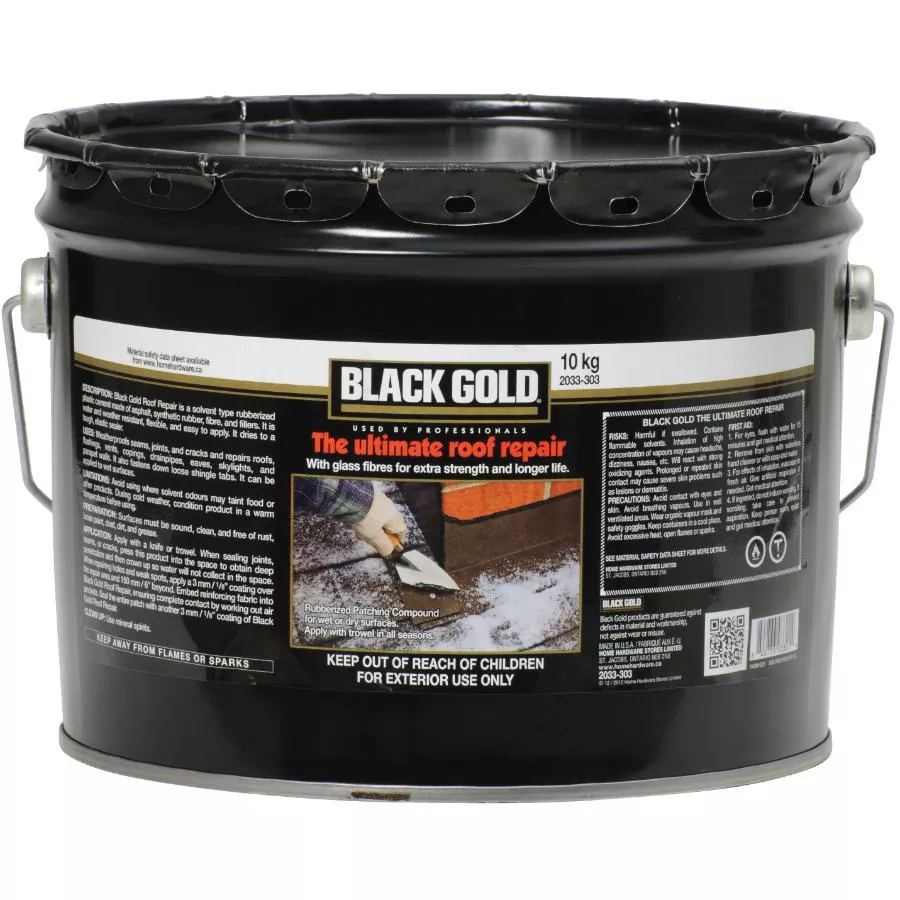 Black Gold Ultimate Roof Repair Cement - 10 kg