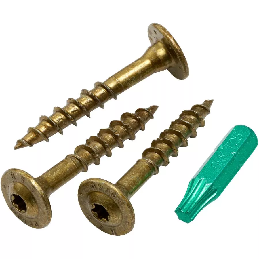 50 Pack 1/4 x 1-1/2" RSS Climatek Star Drive Structural Screws