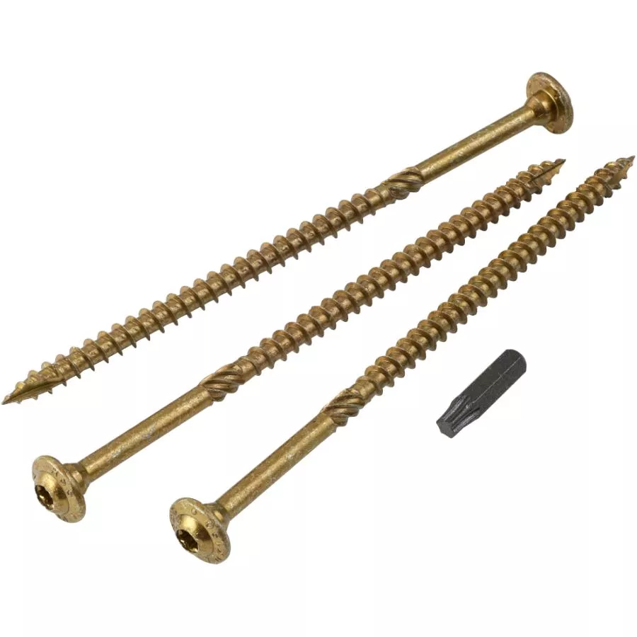 50 Pack 5/16" x 6" RSS Climatek Star Drive Structural Wood Screws
