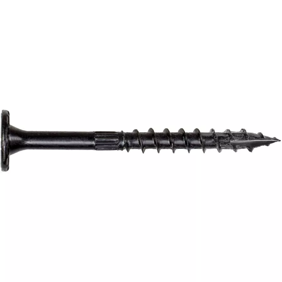 12 Pack 3-1/2" Double Barrier Structural Wood Screws