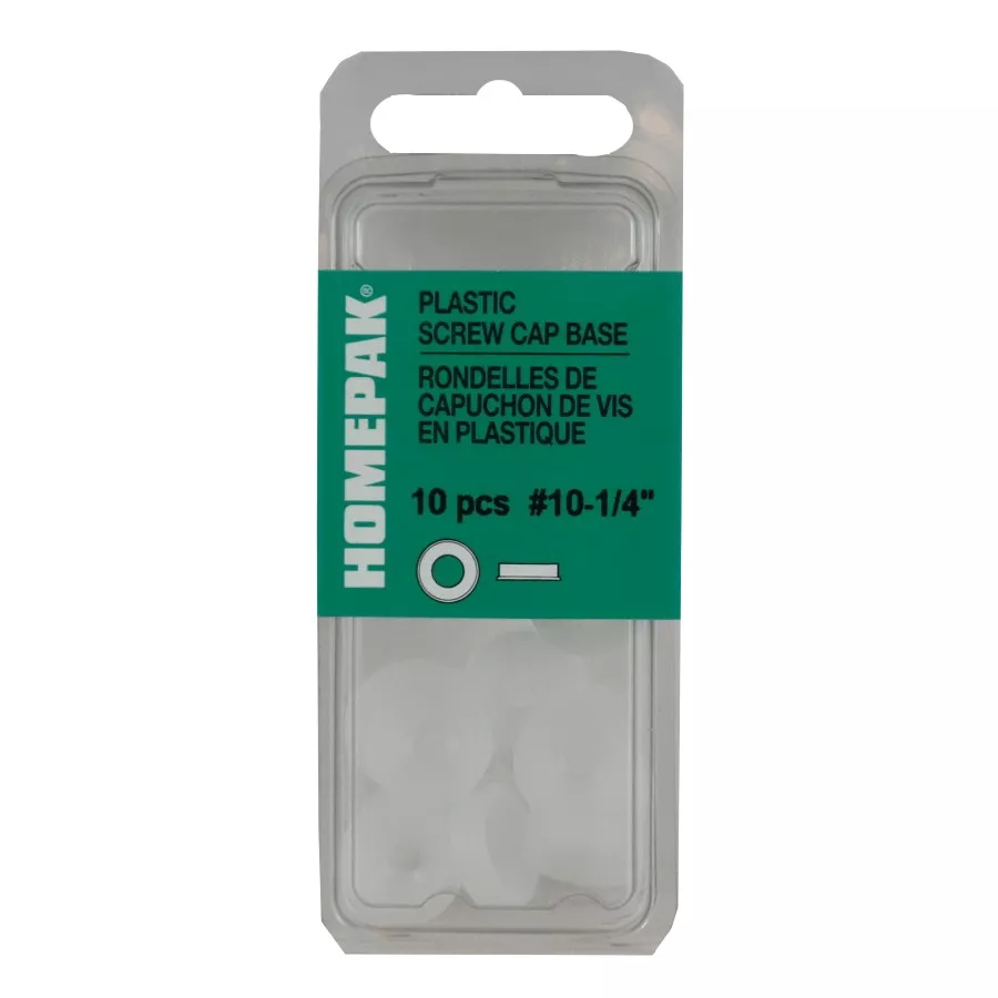 10 Pack #10-1/4" Counter-Sunk Cap Snap Bases