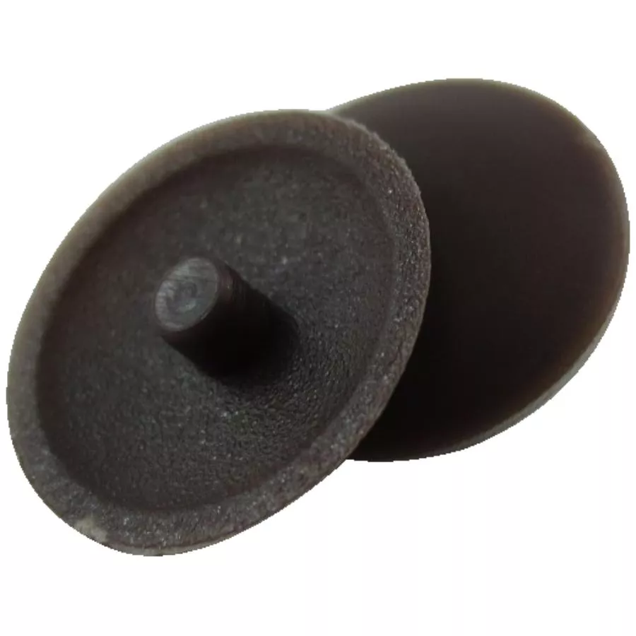 10 Pack #1 Brown Plastic Screw Caps