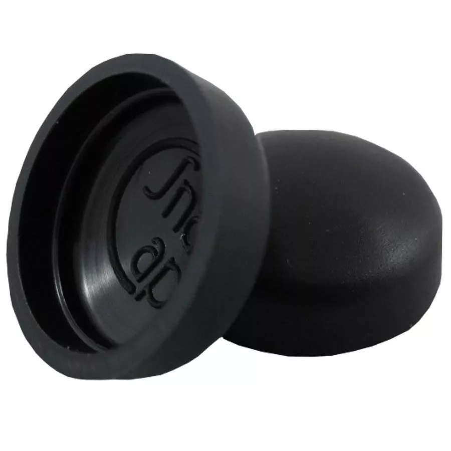 10 Pack #6-8 Black Plastic Screw Caps
