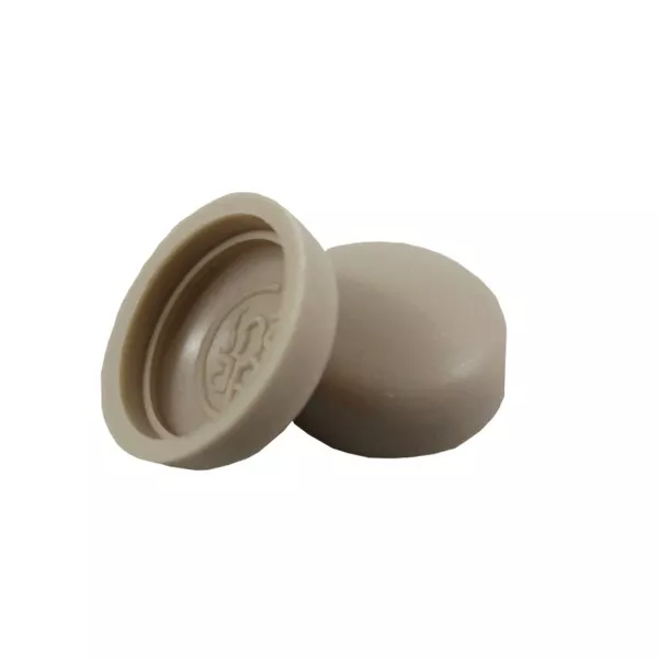 10 Pack #10-1/4" Beige Plastic Screw Caps