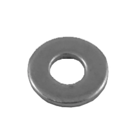 10 Pack #8 Zinc Plated SAE Flat Washers