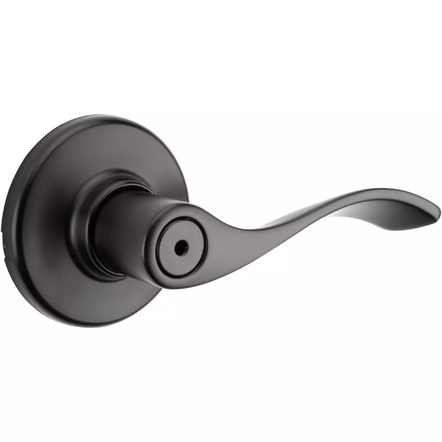 Weiser Lock Belmont Privacy Door Leverset - Matte Black