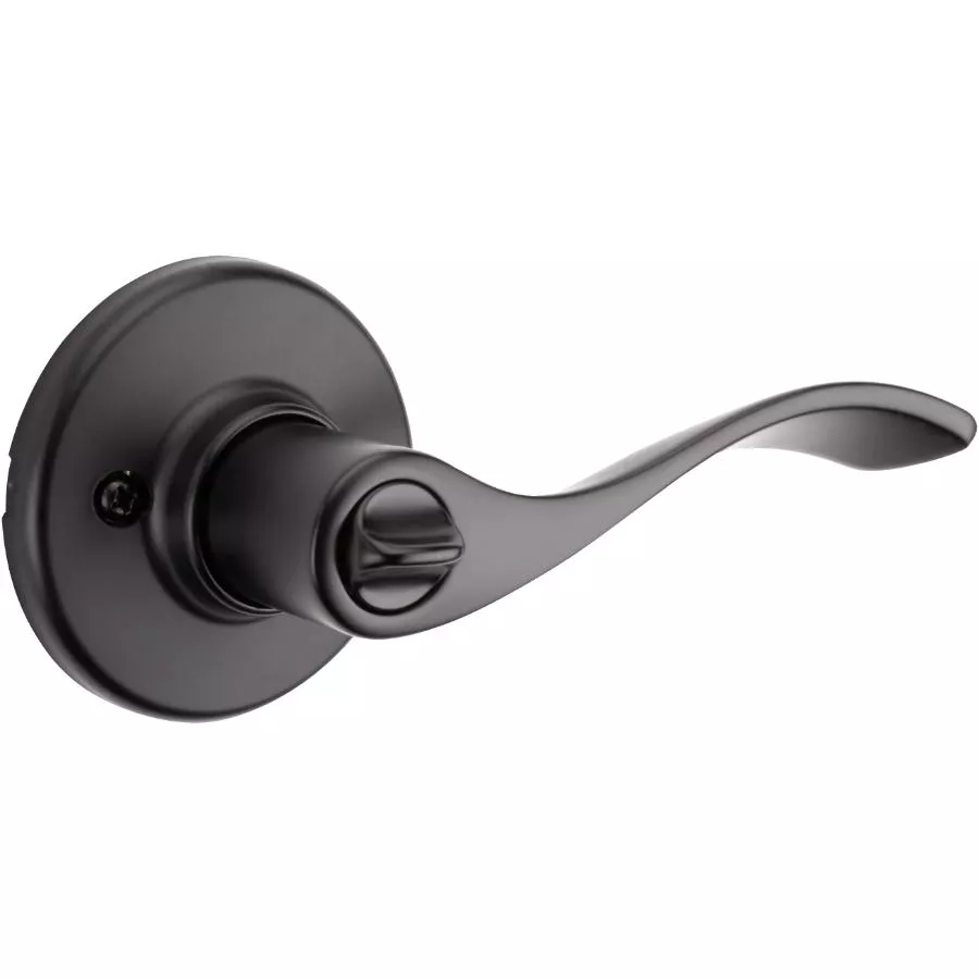 Weiser Lock Belmont Privacy Door Leverset - Matte Black