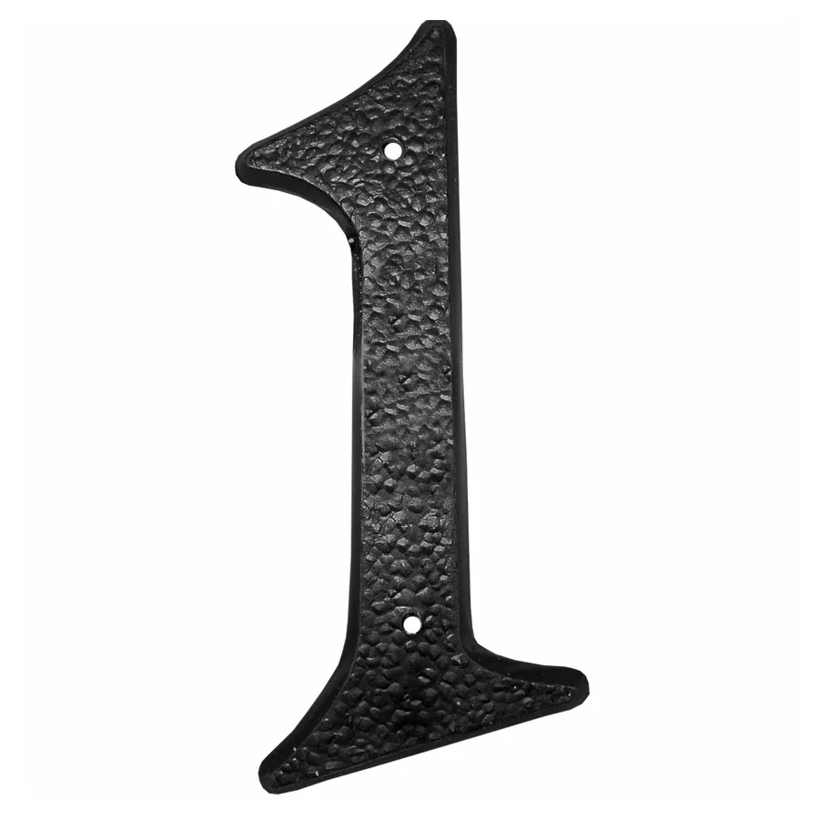 5" Black '1' House Number