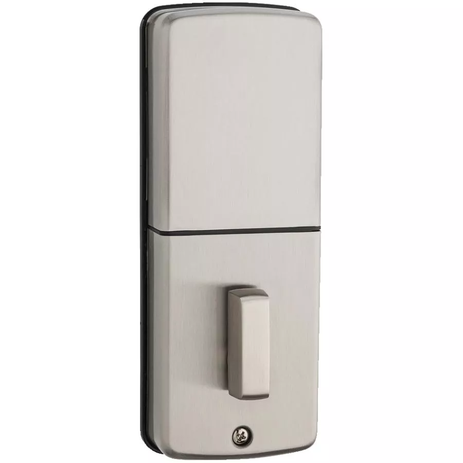 Weiser Lock Powerbolt2 Electronic Deadbolt - Satin Nickel Finish + SmartKey Technology