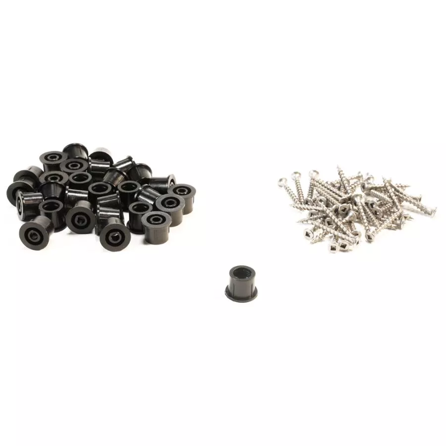 Black Baluster Connectors - 200 Pack