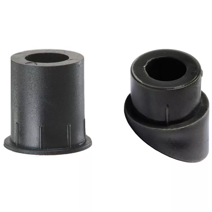 Straight Black Baluster Connectors - 20 Pack