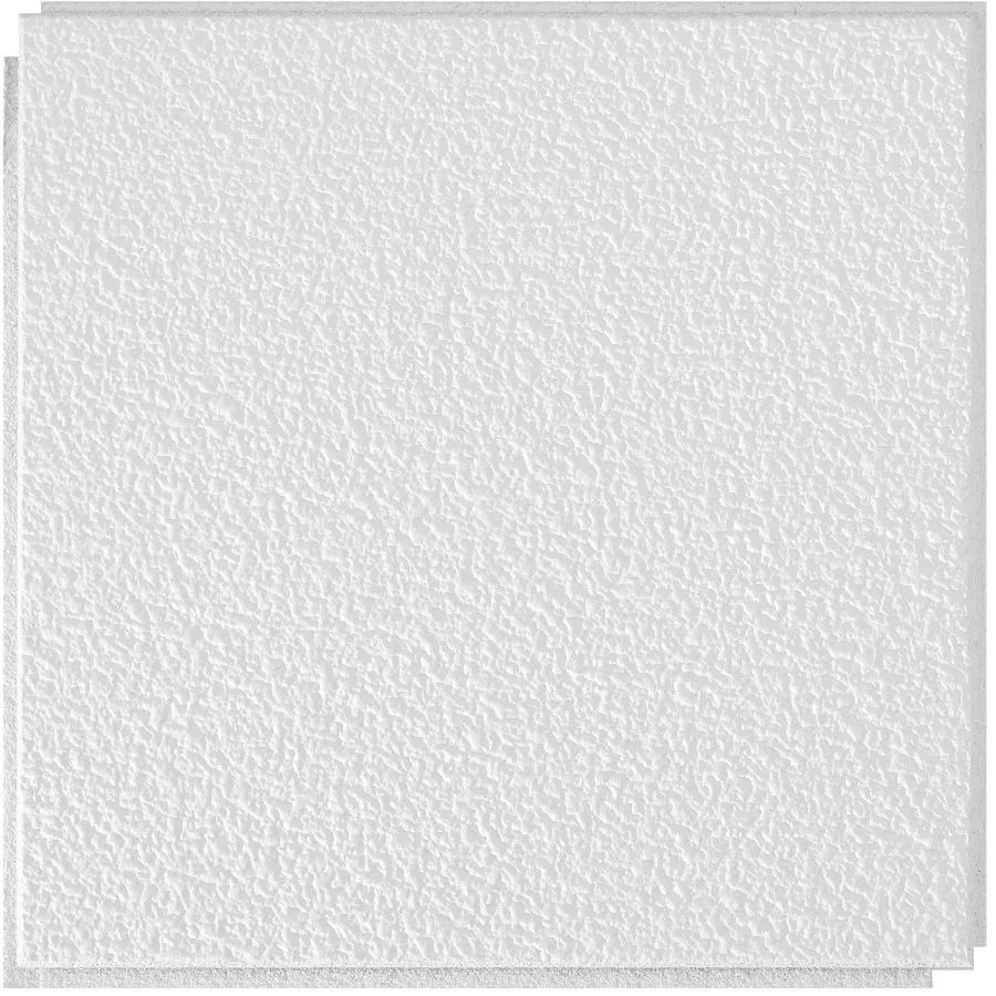 Armstrong Ceilings Sand Pebble Mineral Fibre Ceiling Tiles - 12" x 12" x 1/2", 40 Pack