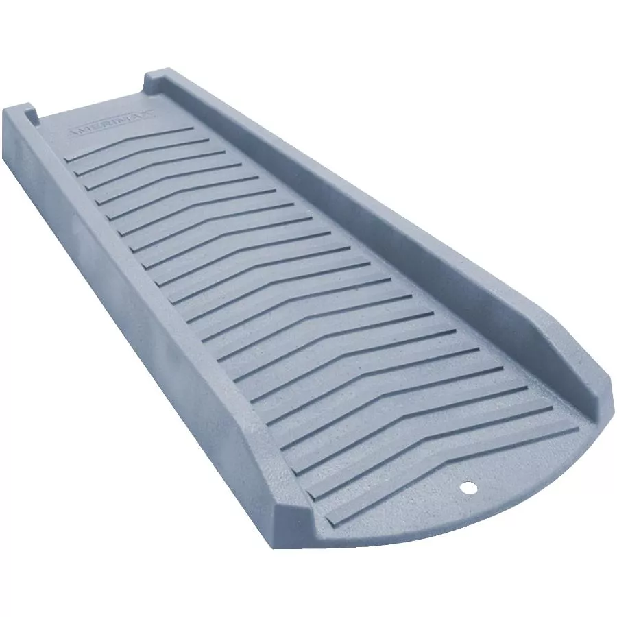 24" Heavy Duty Downspout Splash Block - Slate
