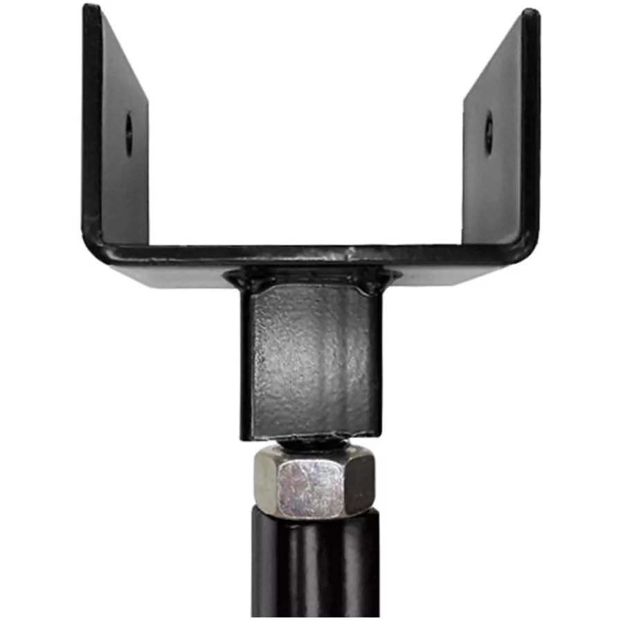 Pylex Adjustable Foundation Screw - 50" + Anchored Footing