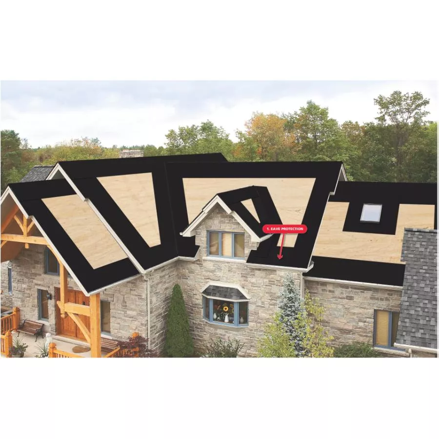 Iko 3' x 65' ArmourGuard Eave Protector