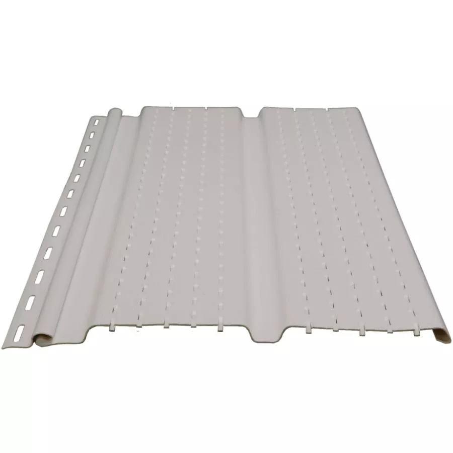 Kaycan 16" x 12' Slate Grey 4 Panel Vented Vinyl Soffit