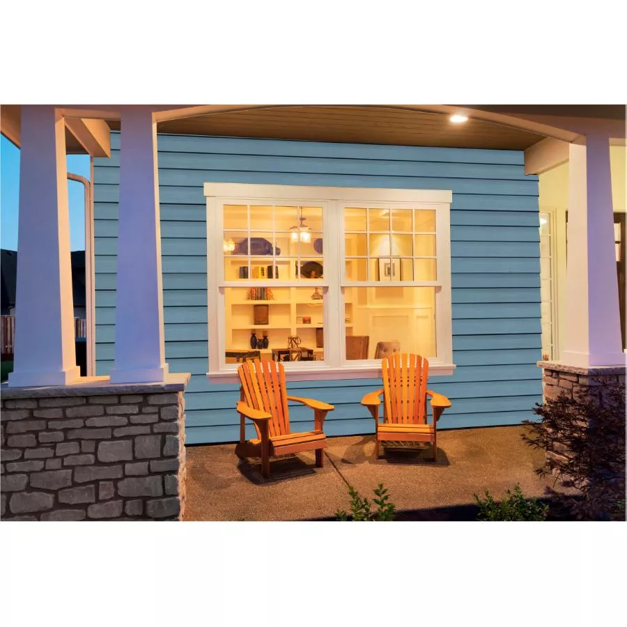 Kaycan Double 4" DaVinci Dutch Lap Midnight Blue Vinyl Siding