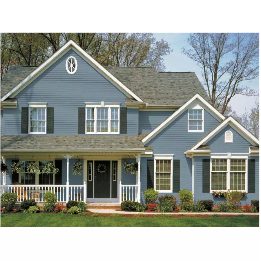 Kaycan Double 4" DaVinci Dutch Lap Midnight Blue Vinyl Siding