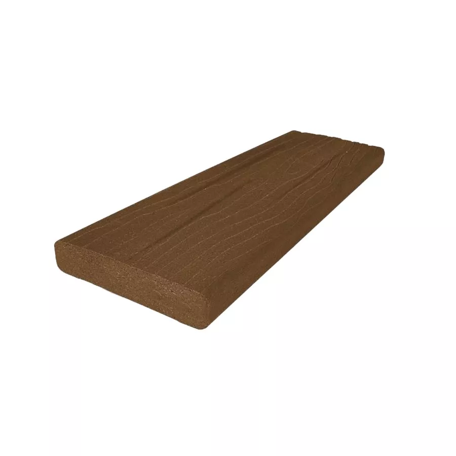 1" x 6" x 16' Vantage Walnut Square Edge Deck Board