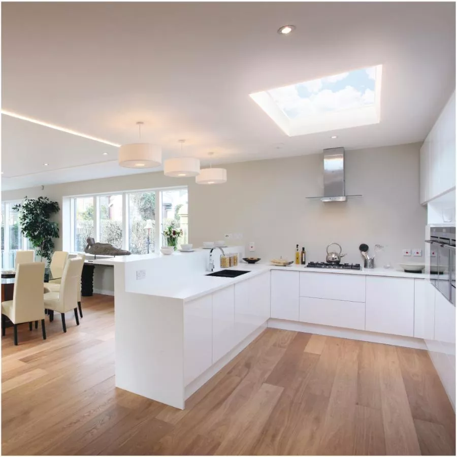 Columbia Skylights 2' x 2' Fixed Curb Mount Low-e Glass Skylight
