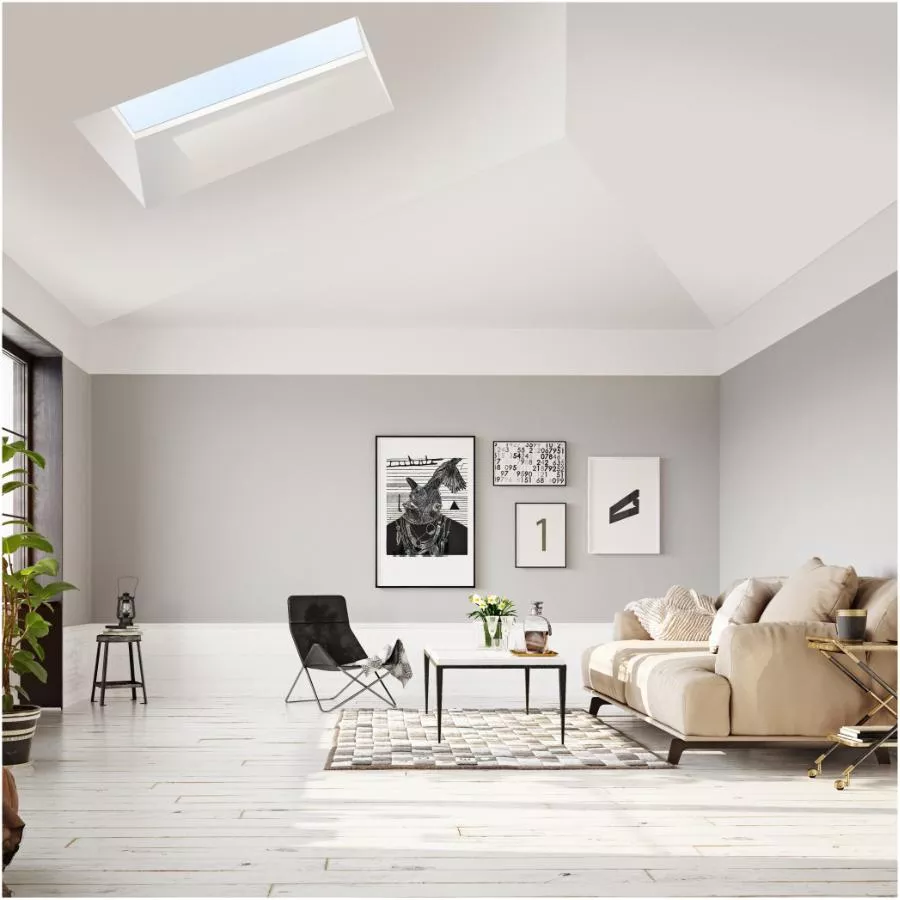 Columbia Skylights 2' x 4' Fixed Curb Mount Low-e Glass Skylight