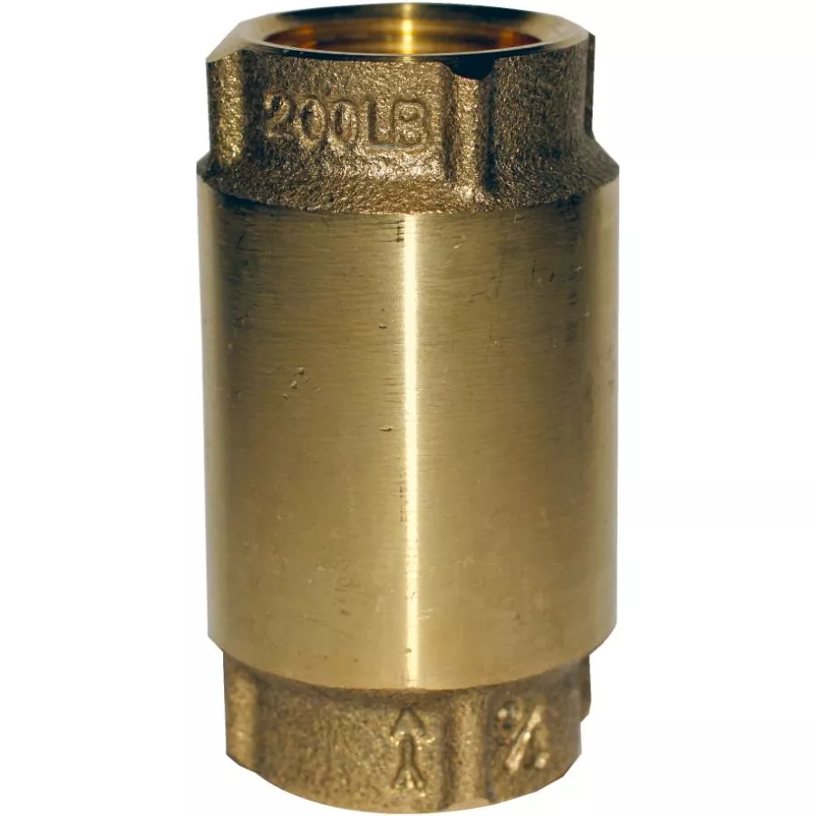 3/4" Check Valve - Brass