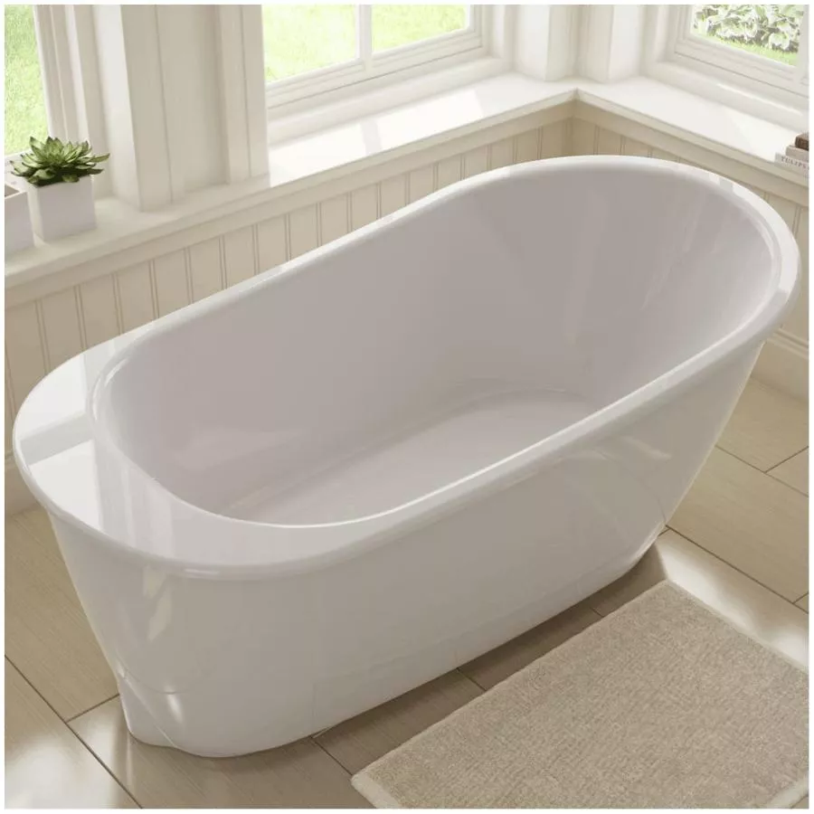 Maax 60" x 32'' Sax Freestanding AcrylX Tub - White