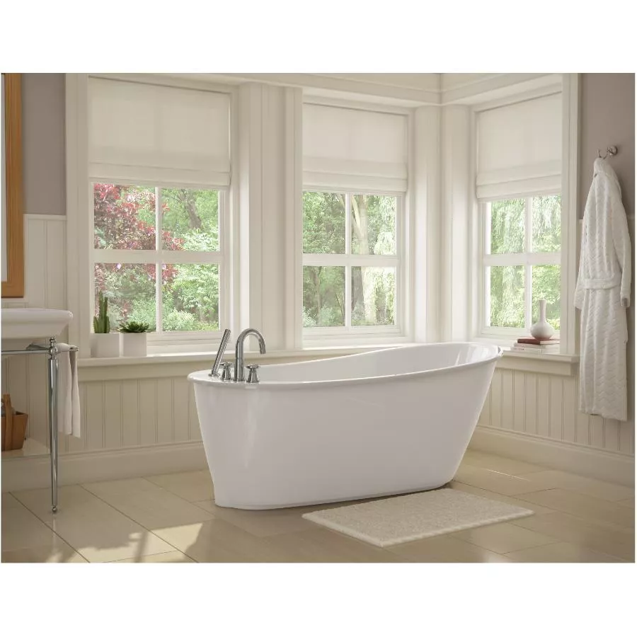 Maax 60" x 32'' Sax Freestanding AcrylX Tub - White