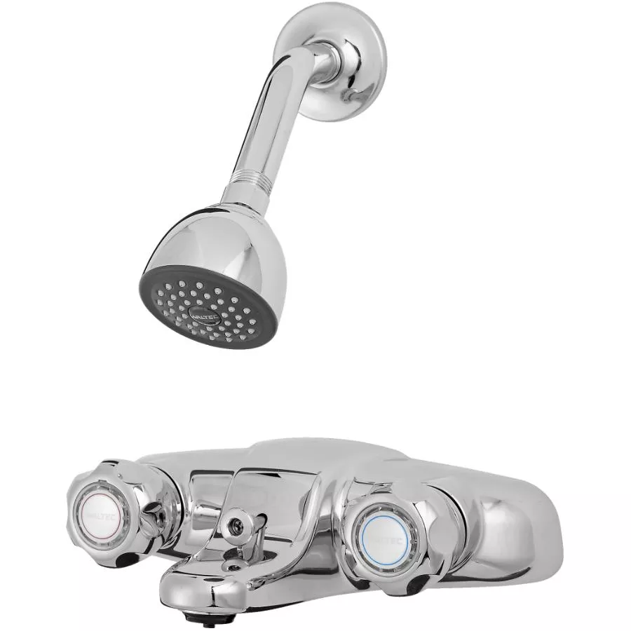 Tub & Shower Facemount Trim Kit - Chrome
