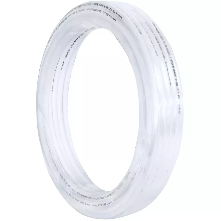 1/2" x 100' White PEX Pipe