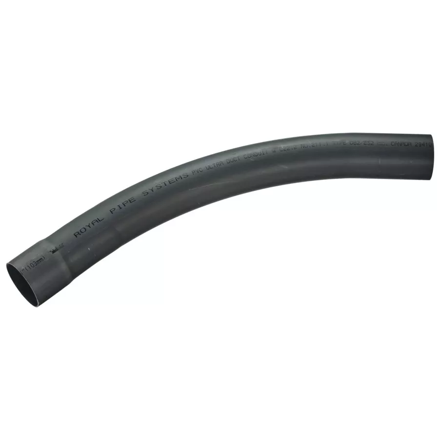 DBII PVC 45 Bell End Conduit Elbow - 4" x 36"
