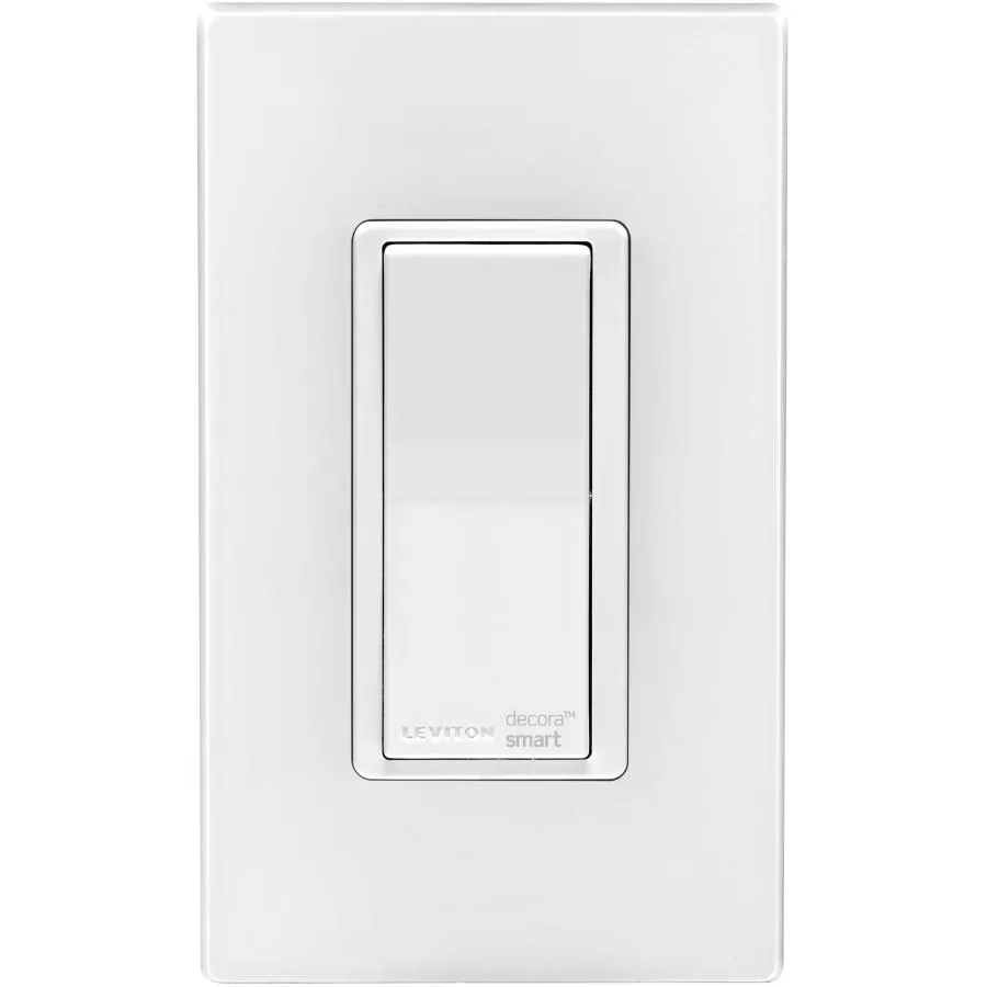 White Decora Smart Switch, with HomeKit Technology