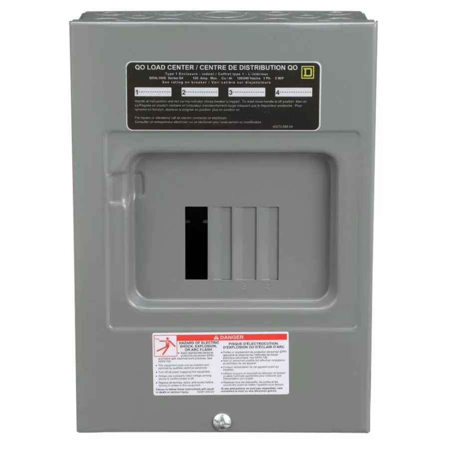 4 Circuit Surface Mount Loadcentre