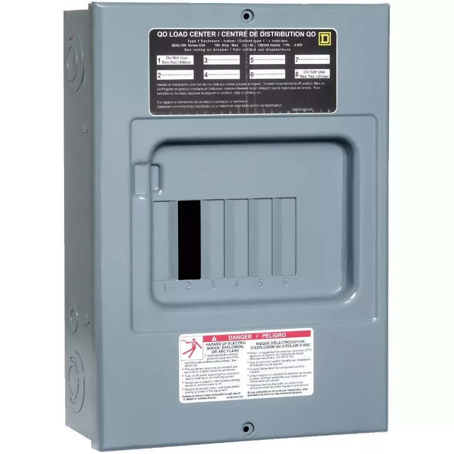 6 Circuit Surface Mount Loadcentre