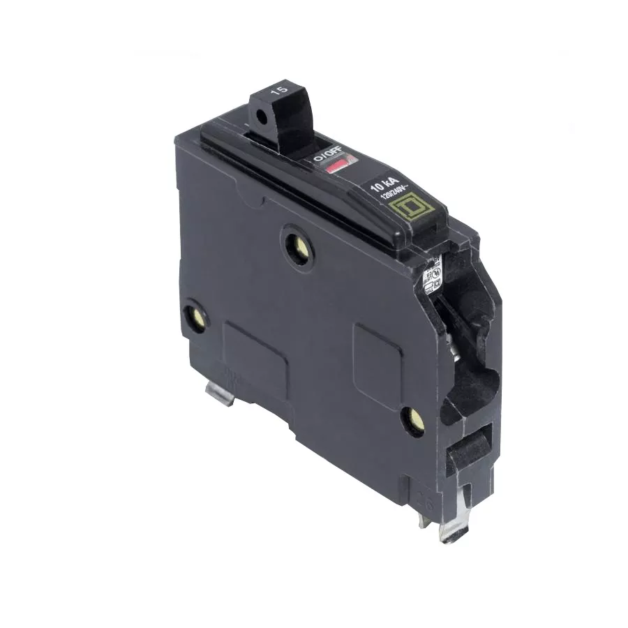 Single Pole Circuit Breaker - 15 Amp Plug-On
