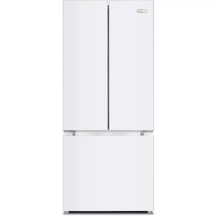 30" 18 cu. ft. French Door Bottom Freezer Refrigerator (MFF180WFD) - White