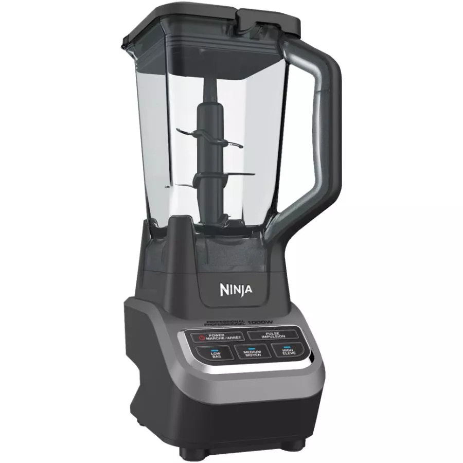 Professional Blender - Black & Silver, 1000W