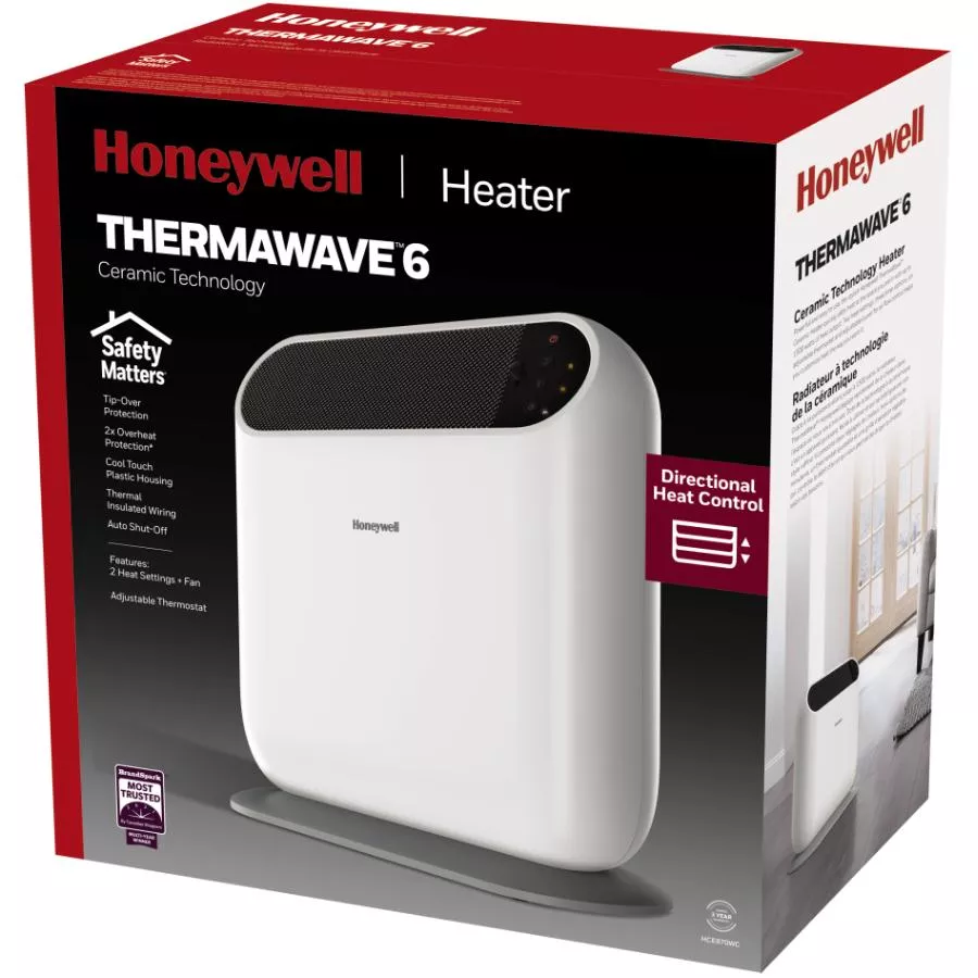 Honeywell 750W - 1500W ThermaWave Ceramic Tower Heater, White - Miller's  Home Hardware Building Centre