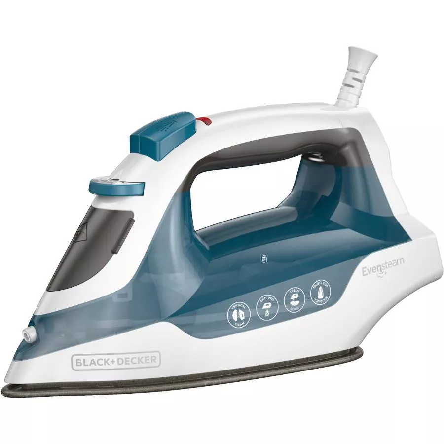Easy Steam Compact Iron, with Non Stick Soleplate