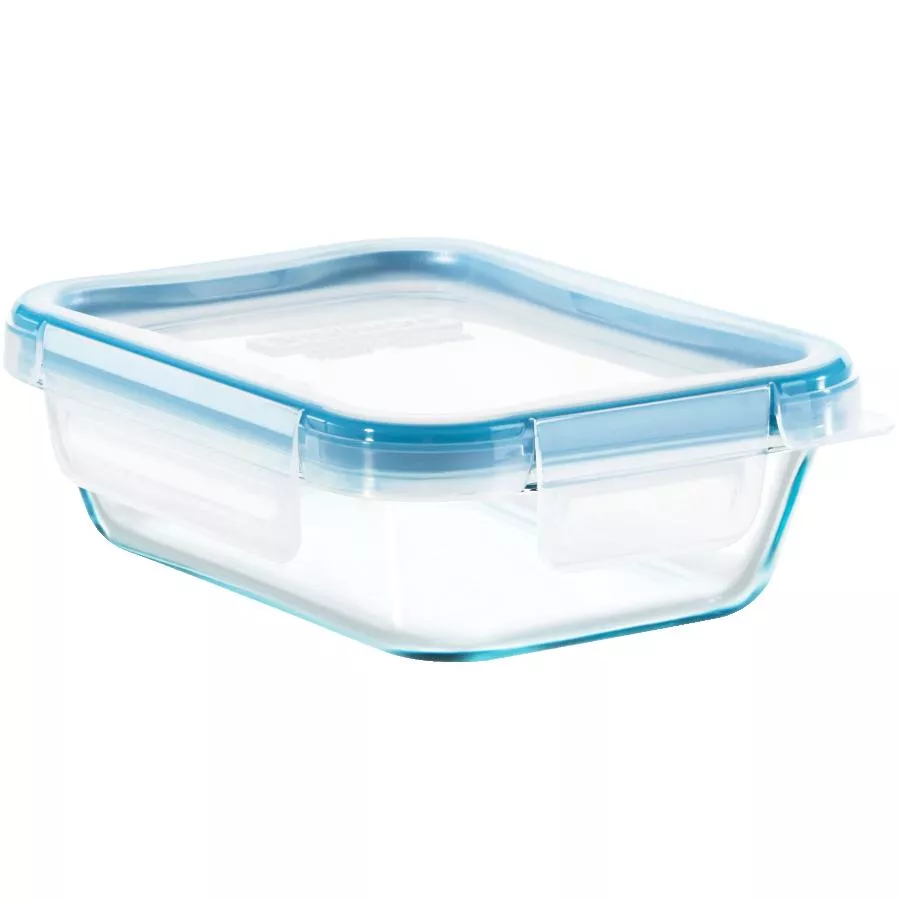 Rectangular Glass Storage Dish with Lid - 473 ml
