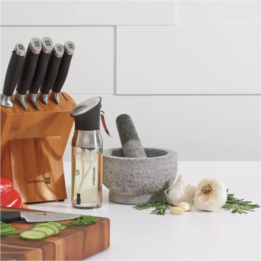 Mosaic Granite Mortar & Pestle - 500 ml