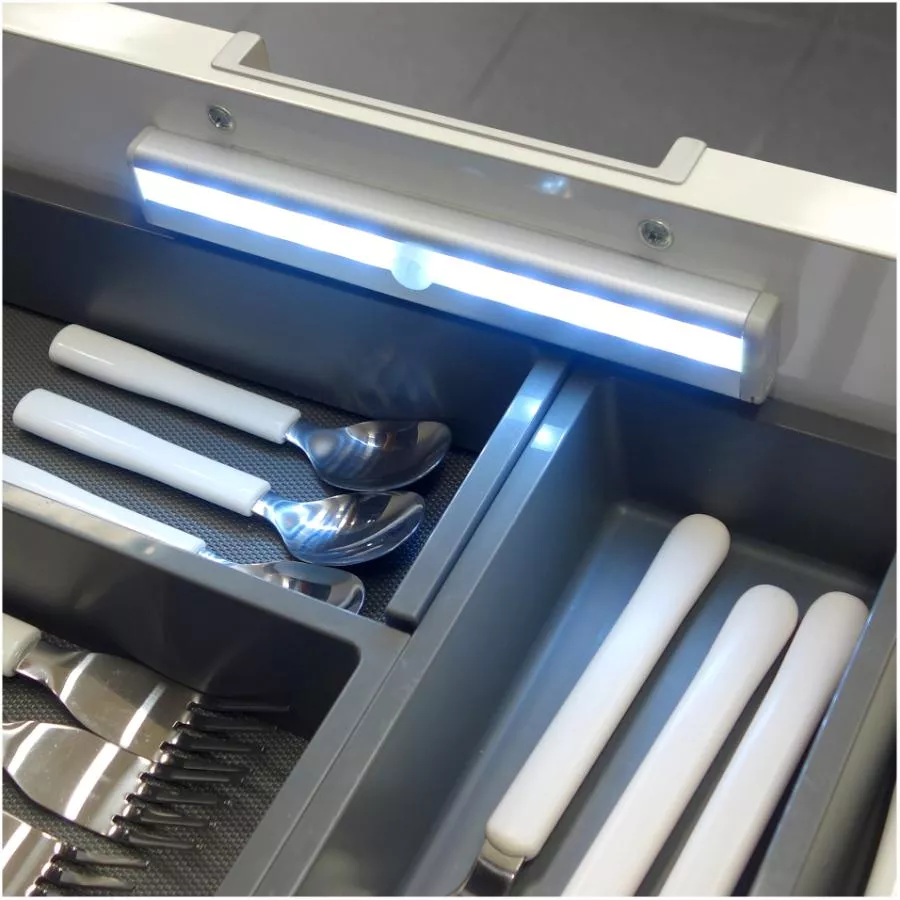 Richelieu LED Drawer Light - Battery Operated + Motion Sensor